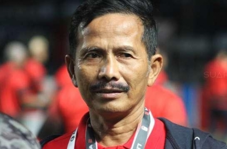 Pelatih Persebaya Surabaya, Djadjang Nurdjaman. [Suara.com/Adie Prasetyo Nugraha]