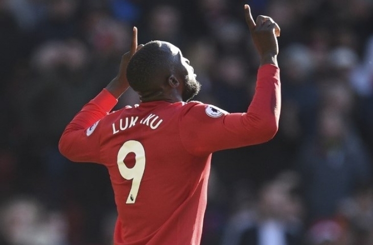 Bomber Manchester United, Romelu Lukaku (AFP/Oli SCARFF)