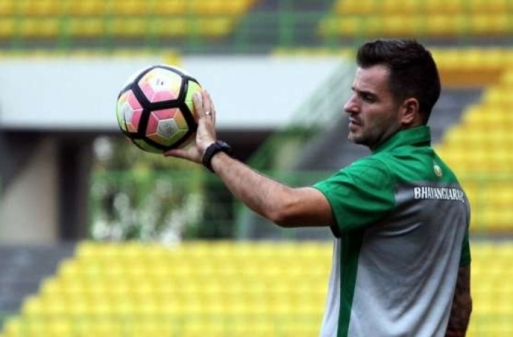 Pelatih Bhayangkara FC Simon McMenemy. (dok Bhayangkara FC)