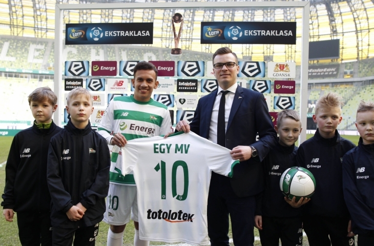 Egy Maulana Vikri diperkenalkan oleh klub liga utama Polandia, Lechia Gdansk. (foto:Lechia.PL)