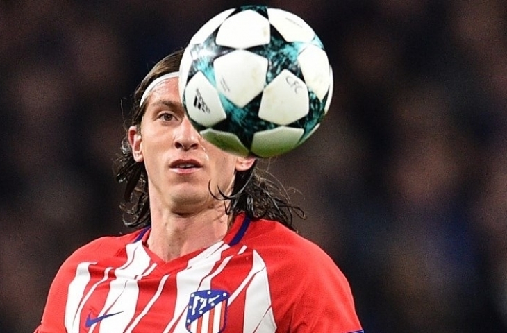 Bek Brasil Atletico Madrid Filipe Luis. Glyn KIRK / AFP