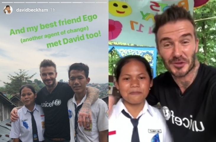 David Beckham dan Sripun