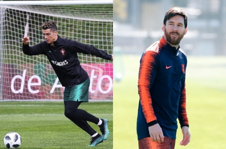 Ronaldo dan Messi/Instagram