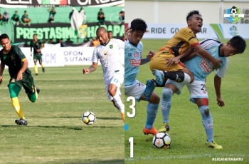 Hasil Liga 1 Jumat (13/4/2018) - PS Tira Tumbang di Kandang, Mitra Kukar Raih Kemenangan Perdana