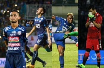 Reuni 6 Mantan di Laga Arema FC vs Persib Bandung