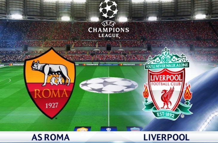 AS Roma vs Liverpool/Twitter