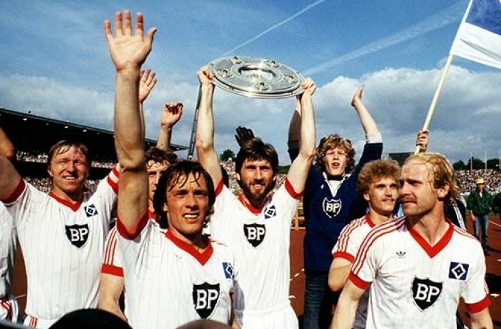 Hamburg juara Bundesliga Jerman pada musim 1982. (Sumber: HSV-history.de).