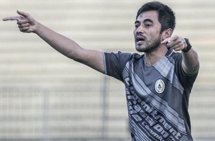 Pelatih PSS Sleman Seto Nurdiantoro/Instagram