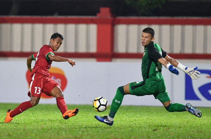 Timnas U-23 vs Timnas Thailand /Antara