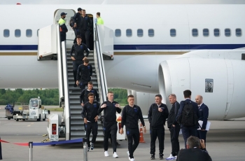 GALERI FOTO - Timnas Inggris Tiba di Rusia, Selamat Datang!