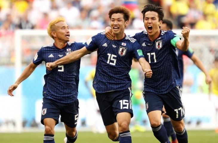 Jepang menang lawan Kolombia/Instagram