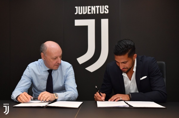 Emre Can menandatangani kontrak bersama Juventus (Sumber: Twitter)