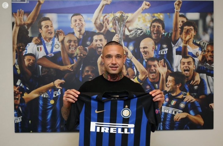 Radja Nainggolan Resmi Berseragam Inter (Sumber: Twitter)