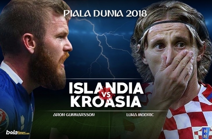 Islandia Vs Kroasia (Sumber: Bolatimes)