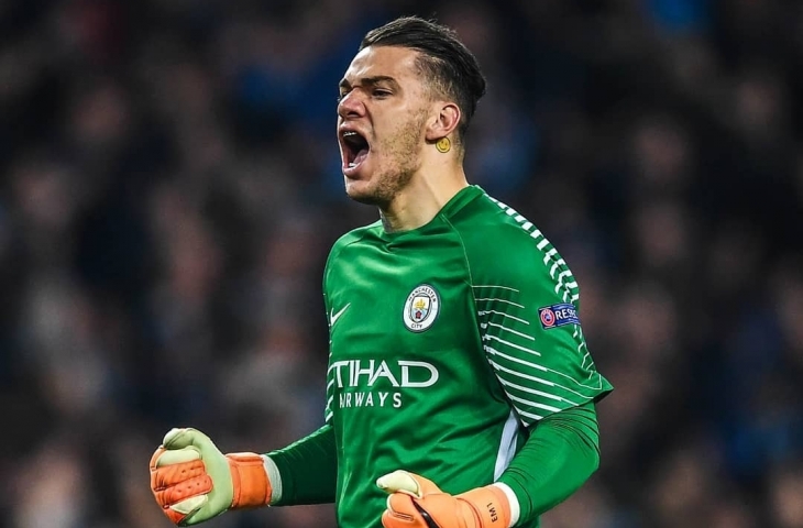 Kiper Manchester City, Ederson Moraes (Sumber: Twitter)