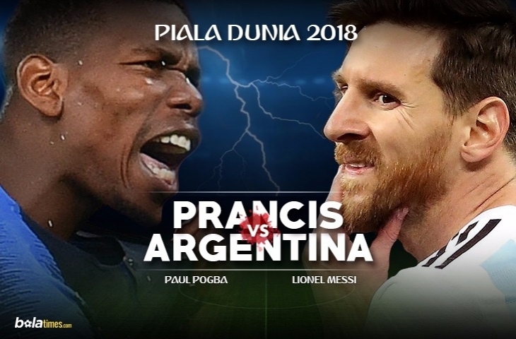 Prancis akan menghadapi Argentina di laga perdana fase 16 besar yang akan dihelat malam ini pukul 21.00 di Kazan Arena [chatwithamelia.xyz]