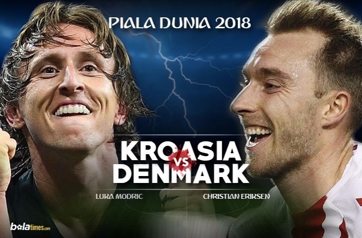 Kroasia Vs Denmark (Sumber: Bolatimes)