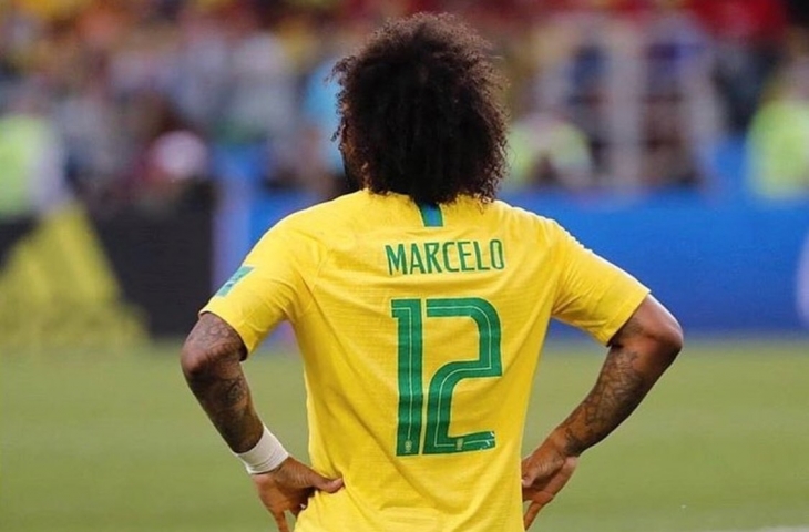 Marcelo berseragam Timnas Brasil (Instagram/Marcelotwelve)