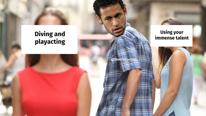 Meme Neymar/@shotongoal247/Twitter