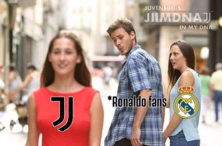 Meme Cristiano Ronaldo Gabung Juventus 9gag.com 