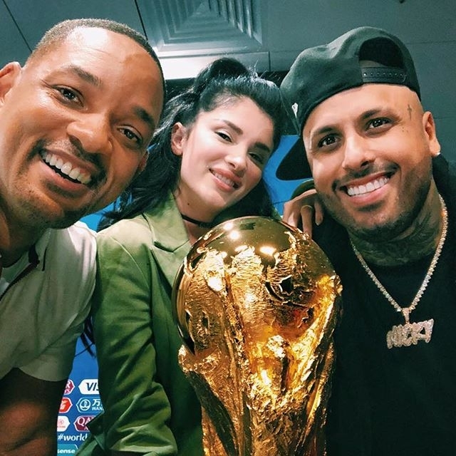 Will Smith, Nicky Jam dan Era Istrefi siap memeriahkan penutupan Piala Dunia 2018 (@willsmith/Instagram)