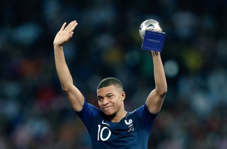 Kylian Mbappe, Pemain Muda Terbaik Piala Dunia 2018 (Sumber: Twitter)