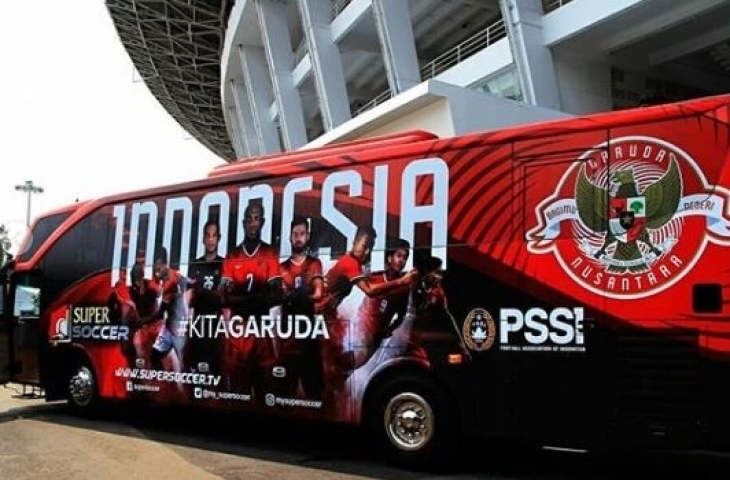 Bus baru Timnas Indonesia. (sumber: Instagran/@galeritimnas.id).