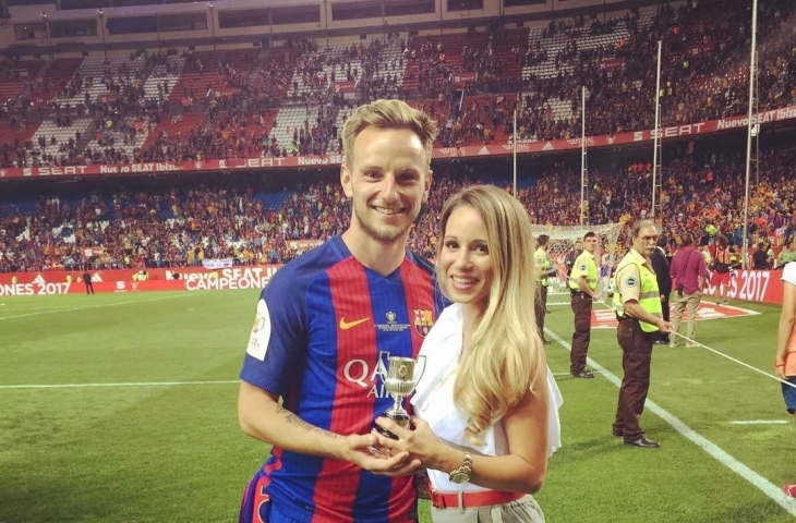 Ivan Rakitic dan Raquel Marui/Instagram