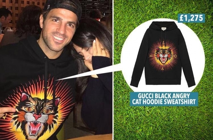 Cesc Fabregas fashion/ (Dok The Sun)