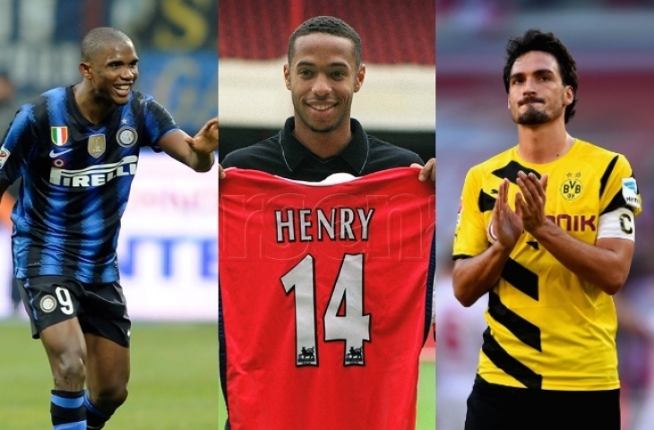 Kolase Eto'o, Henry, dan Hummels. (Sumber: Berbagai Sumber).