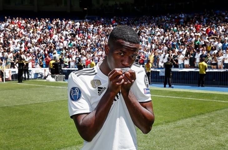 Vinicius Junior. (Twitter/@vini11oficial).