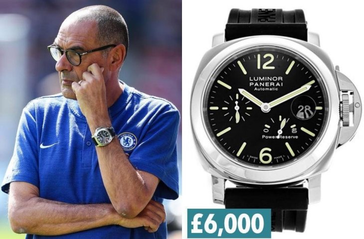 Jam tangan Maurizio Sarri (Dok. The Sun)