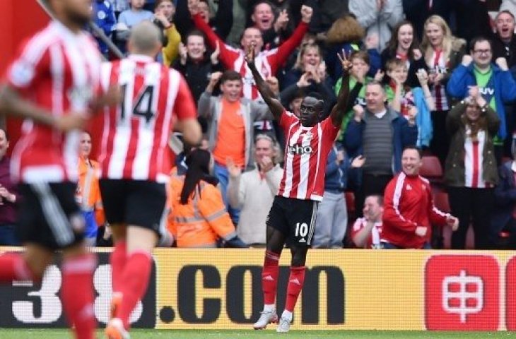 Sadio Mane saat masih berseragam Southampton FC (AFP)