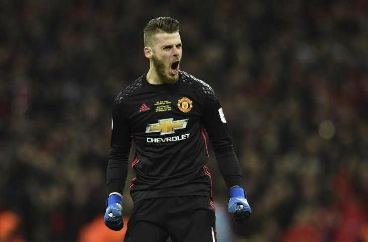 Kiper Manchester United David de Gea (AFP)