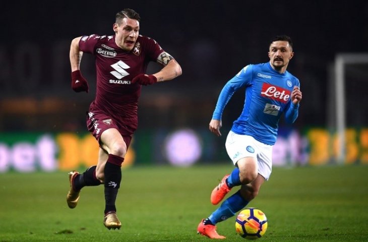 Andrea Belotti. (Marco Bertorello/AFP).