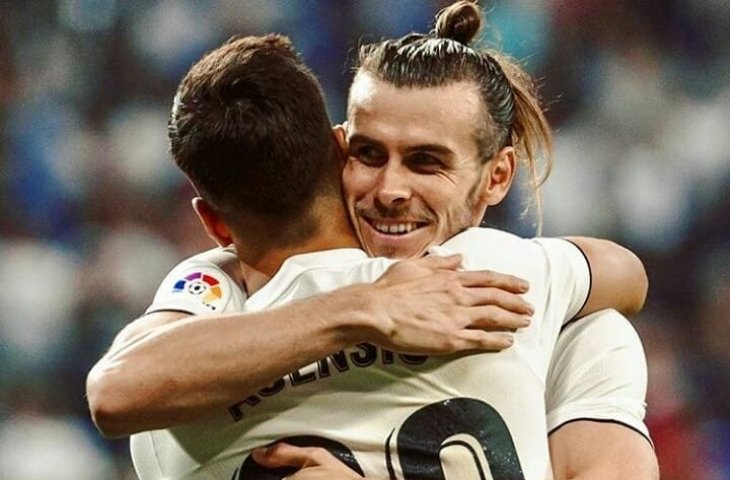 Gareth Bale dan Asensio (Instagram/Galih)