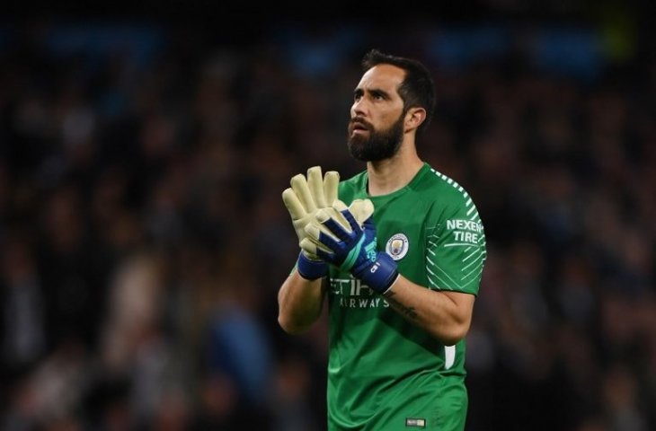 Claudio Bravo. (Paul Ellis/AFP).