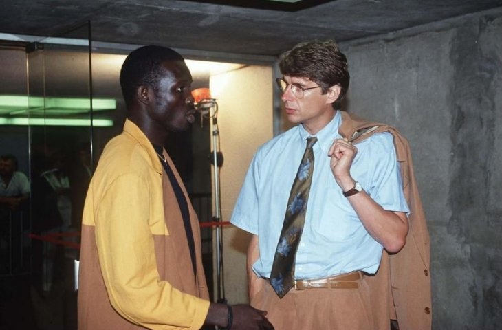 George Weah dan Arsene Wenger 1988 (Zambia)