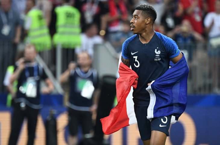 Pemain timnas Prancis, Presnel Kimpembe (AFP)