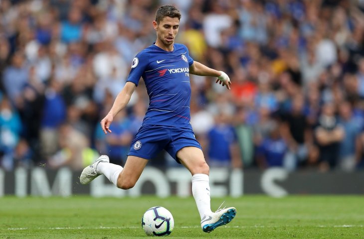 Pemain Chelsea Jorginho (AFP)