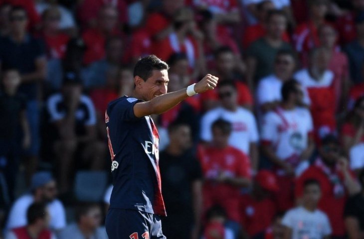 Winger Paris Saint-Germain, Angel Di Maria (Pascal Guyot/AFP)