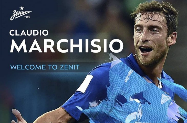 Claudio Marchisio. (Twitter/@fczenit_en).