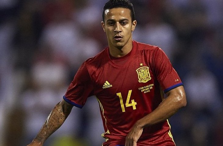 Thiago Alcantara (Dok. Dailymail.co.uk/Galih)