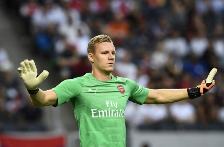 Kiper Arsenal, Bernd Leno (Jonathan Nackstrand/AFP)