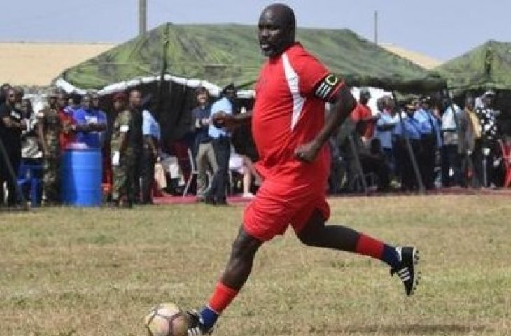 Presiden Liberia George Weah (Dok. bbc.co.uk/Galih)