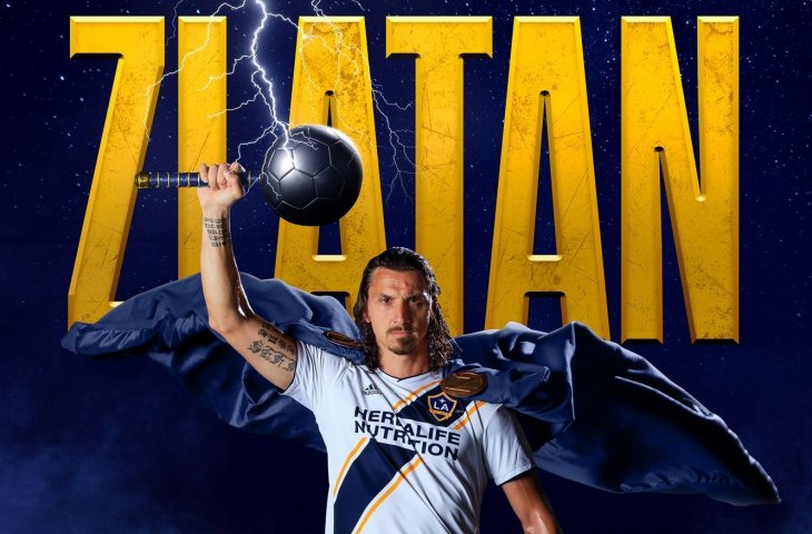 Zlatan Ibrahimovic cetak gol ke-500