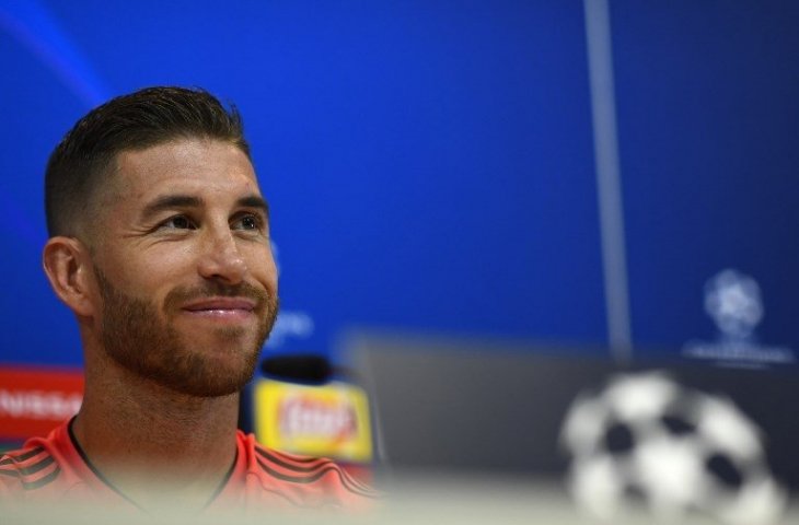 Bek Real Madrid, Sergio Ramos (Gabriel Bouys/AFP)