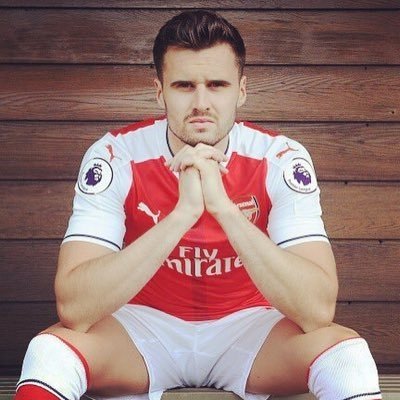 Carl Jenkinson. (Twitter/@Carljenkinson).