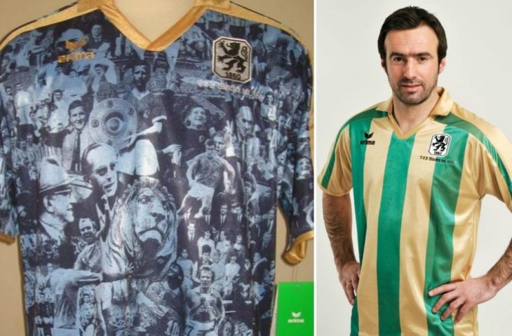 Jersey aneh 1860 Munich (Dok. The Sun)