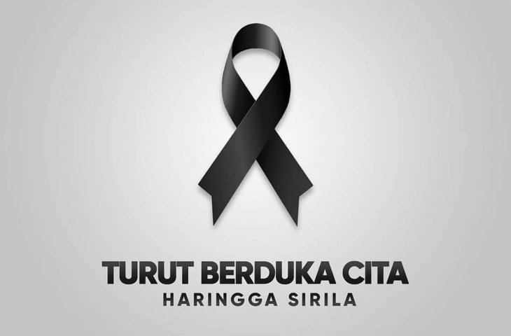 Turut Berduka Cita Haringga Sirila (Kemenpora)